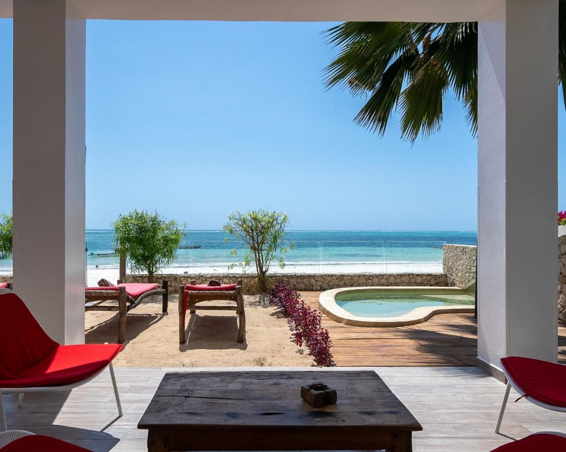 Ocean Blue Apartment With Panoramic Pool Zanzibarhouses Kiwengwa  Exteriér fotografie